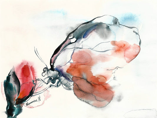 Butterfly Poster- Watercolor Art Print