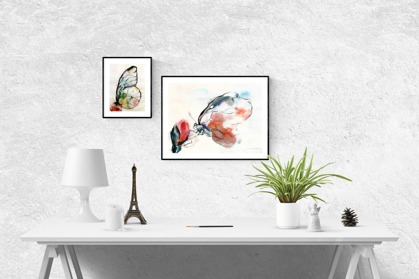 Butterfly Poster- Watercolor Art Print
