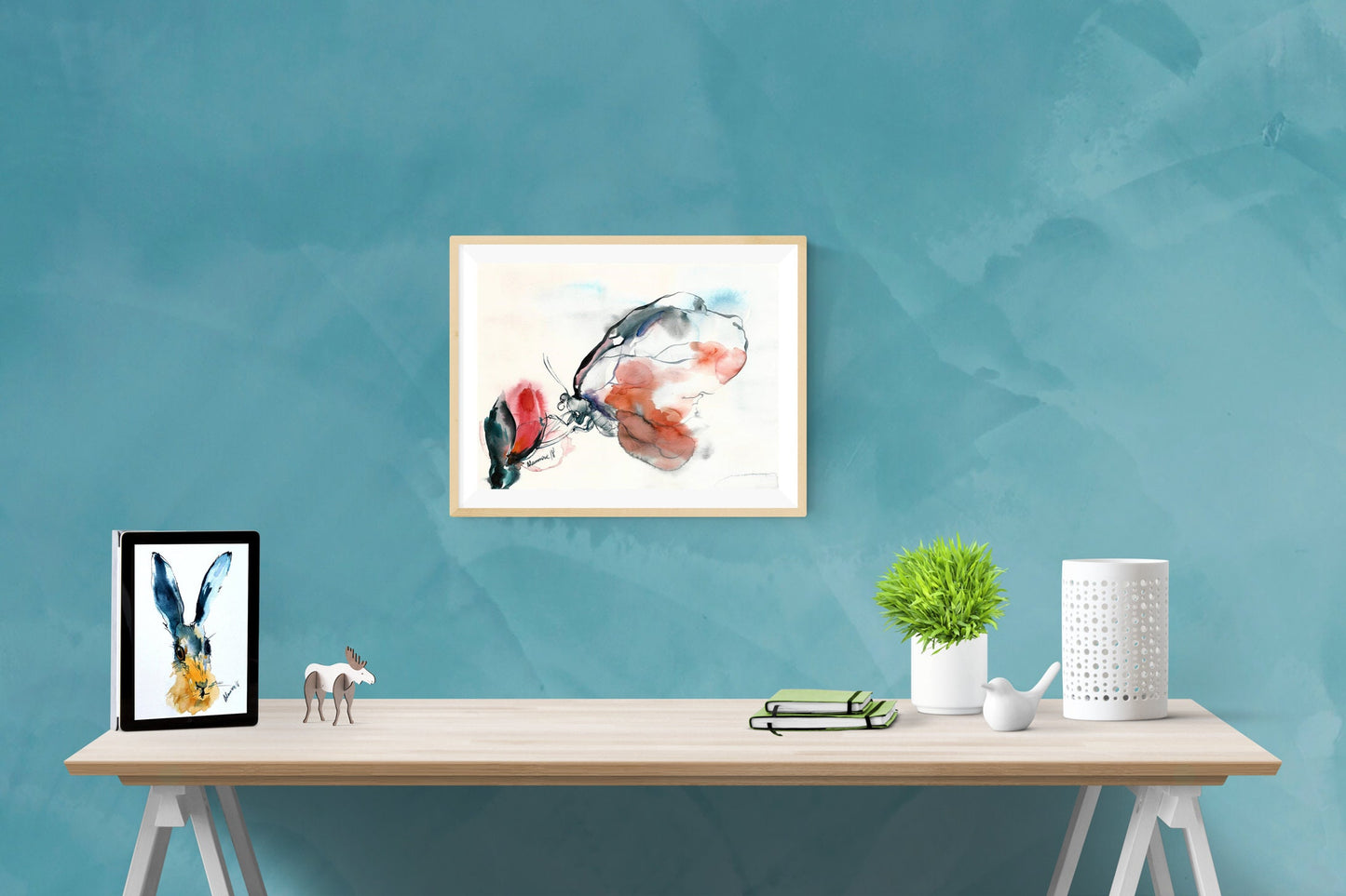 Butterfly Poster- Watercolor Art Print